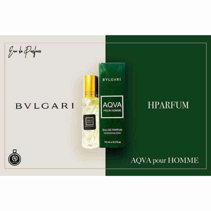 Nước hoa Hparfum AQVA Pour Homme Bvlgari Aqua Tinh dầu thơm dạng lăn mini 12ml | BigBuy360 - bigbuy360.vn