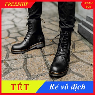 [Freeship] Giày Da Nam cao cổ Sale sốc [HOT]