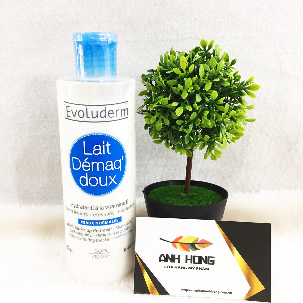 Sữa Tẩy Trang Evoluderm Lait Demaq Doux