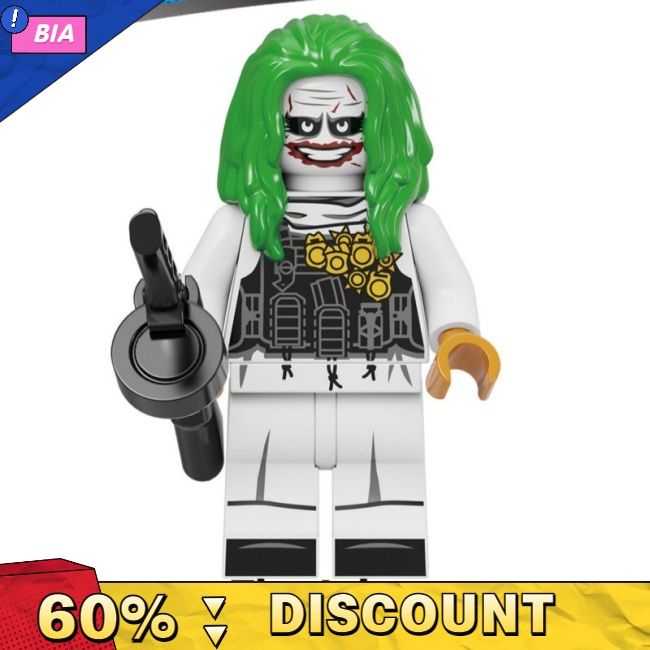 Batman the Flash Superman Minifigures DC Justice League Super Heroes Building Blocks Kids Lego Toys KF6136