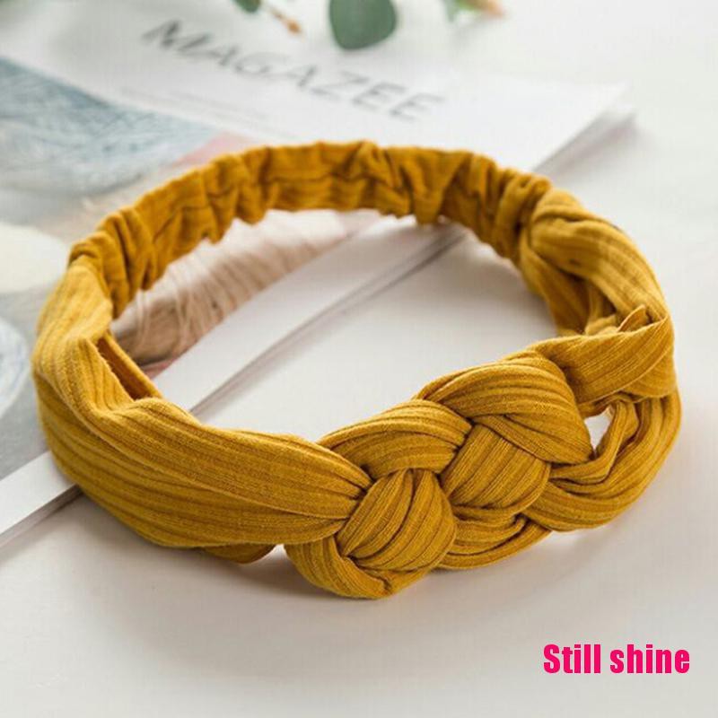 Băng Đô Co Giãn Màu Sắc Thời Trang Cho Nữ