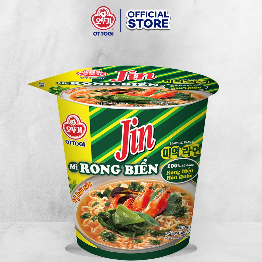 Mì Ly Rong Biển Ottogi Vị Hải Sản 60g | BigBuy360 - bigbuy360.vn