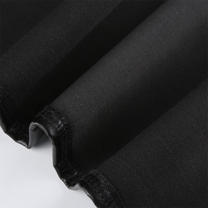 Áo nịt ngực bằng da giả thắt dây phong cách cổ điển cho nữ Xixi