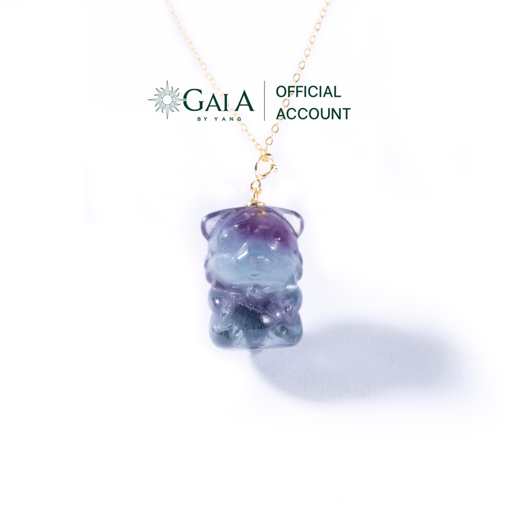 Charm đá Flourite - GaiA by Yang