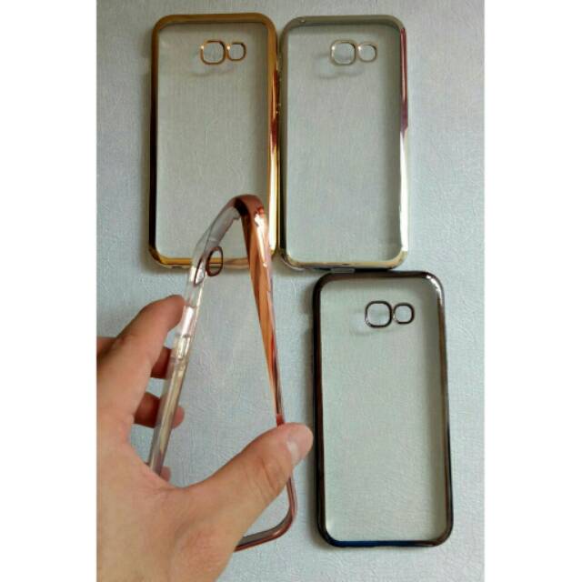 Tpu Shinning Chrome Type: Samsung A5 2017