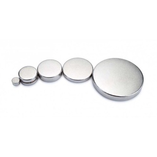 Nam châm đất hiếm tròn không lỗ (các loại kích thước dày 2mm)