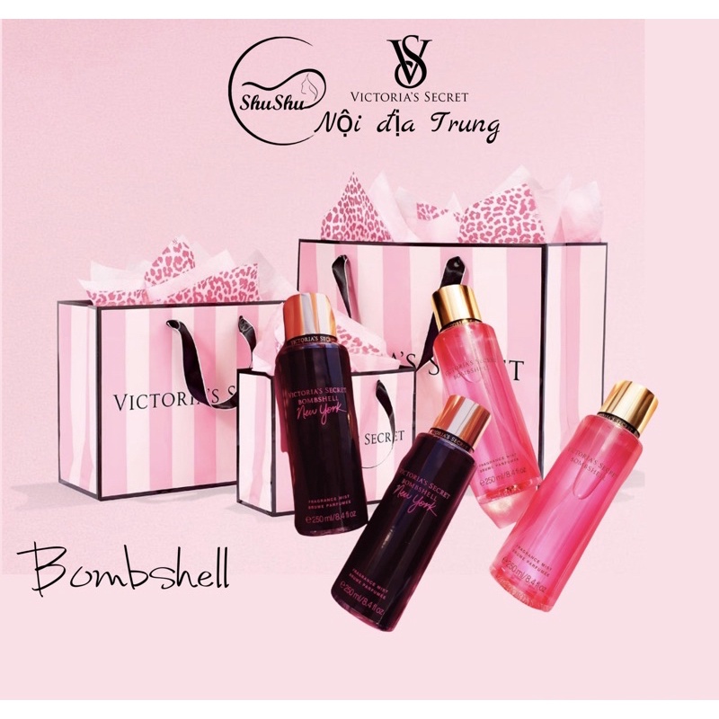 [ HCM SỈ ] Xịt thơm toàn thân Victoria Secret BOMBSHELL