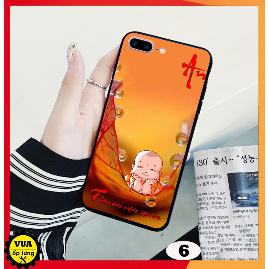 Ốp lưng kính in Hoa Sen Vàng 3D cho dòng điện thoại iPhone 6 Plus - iPhone 6s Plus - iPhone 7 Plus - iPhone 8 Plus đẹp