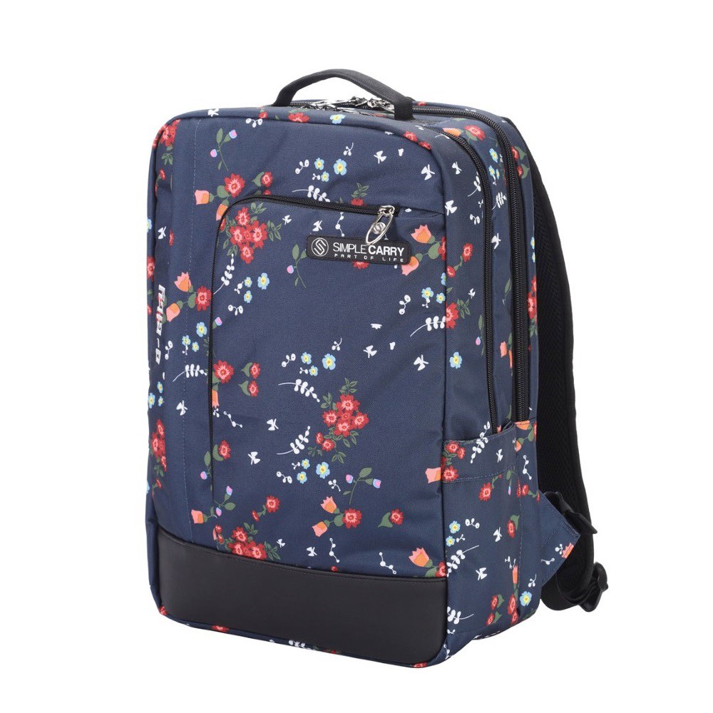 Balo laptop 15.6 inch chính hãng Simplecarry E-City 2 Flower