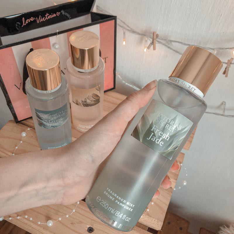 Xịt thơm Victoria's Secret - fresh jade  ( 250mL) ( tem nhãn đầy đủ)