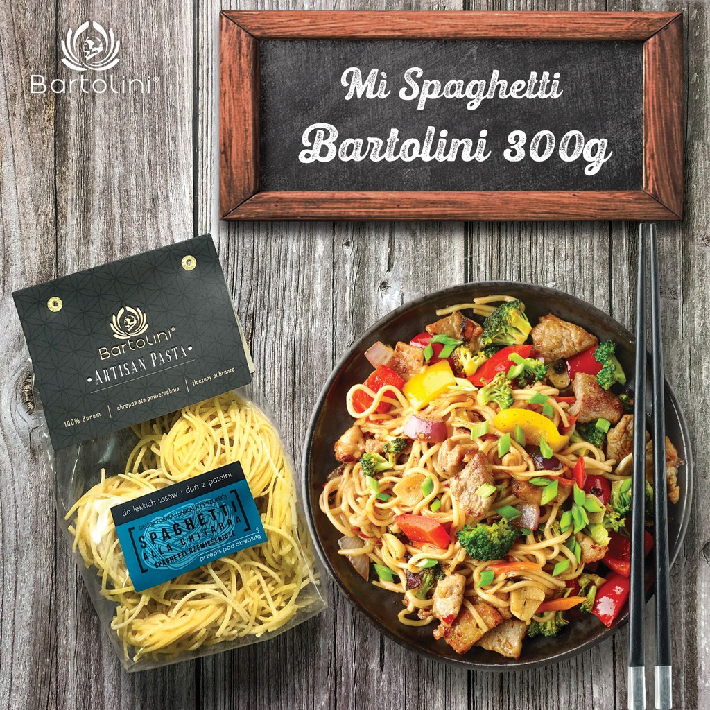 Mì Spaghetti Alla Chitarra Artisan Pasta Bartolini 300g
