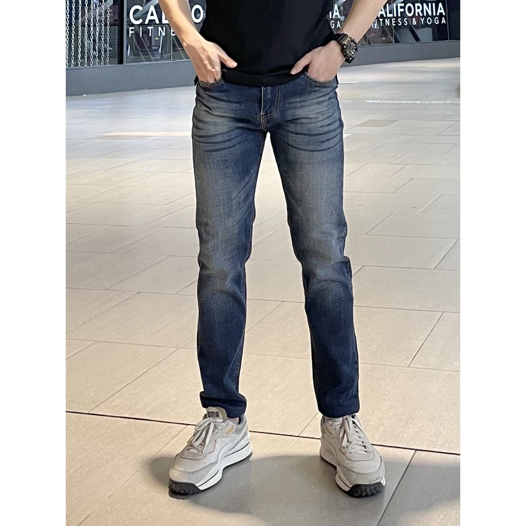 Quần Jean Nam GOZ 5 Màu Vải Co Giãn , Phom Ôm, Trẻ Trung, Thanh Lịch, Co Giãn Tốt ,Size 95kg