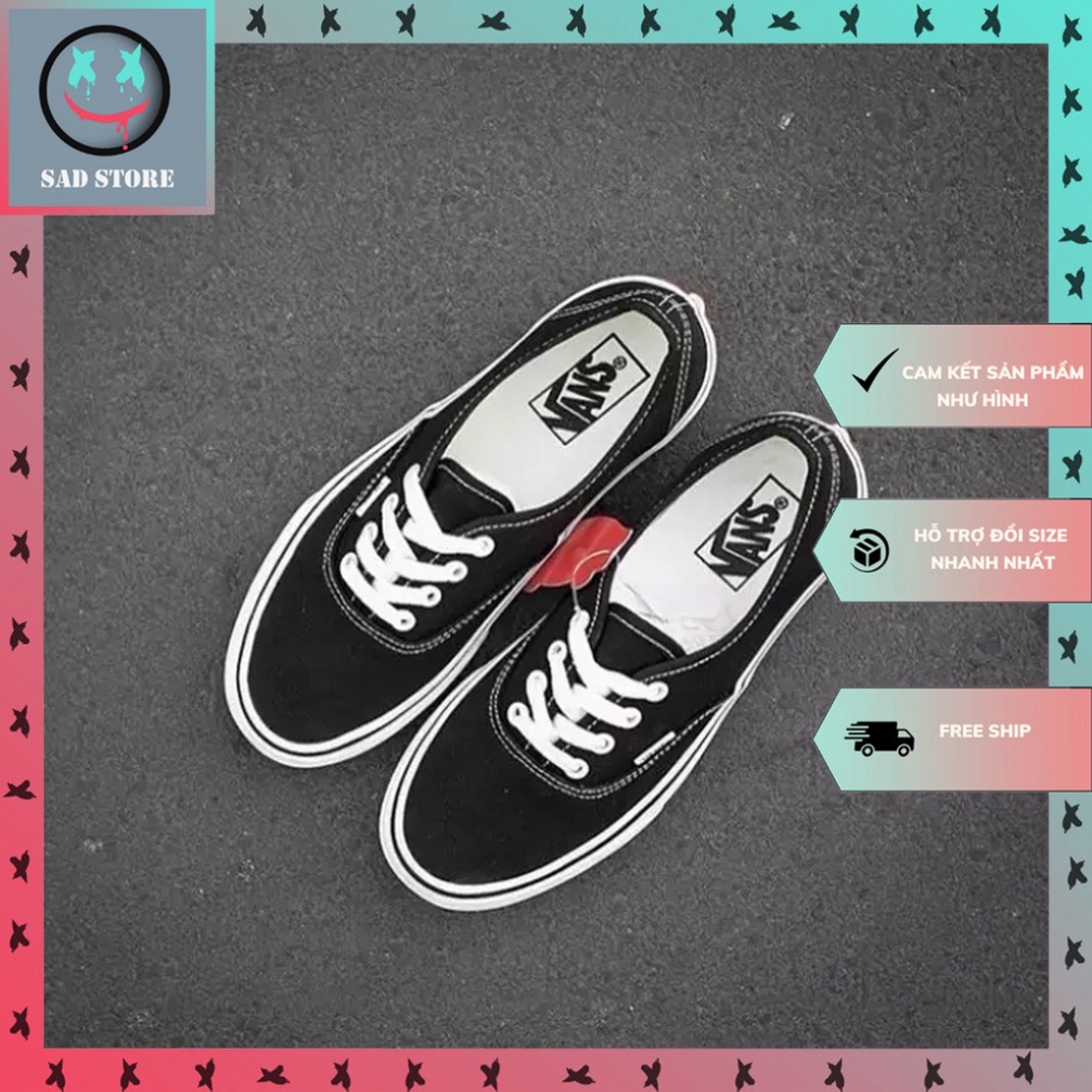Giày Vans Đen Classic Vault, Giày Vans Nam Nữ Thể Thao Cao Cấp Full Box + Bill | BigBuy360 - bigbuy360.vn