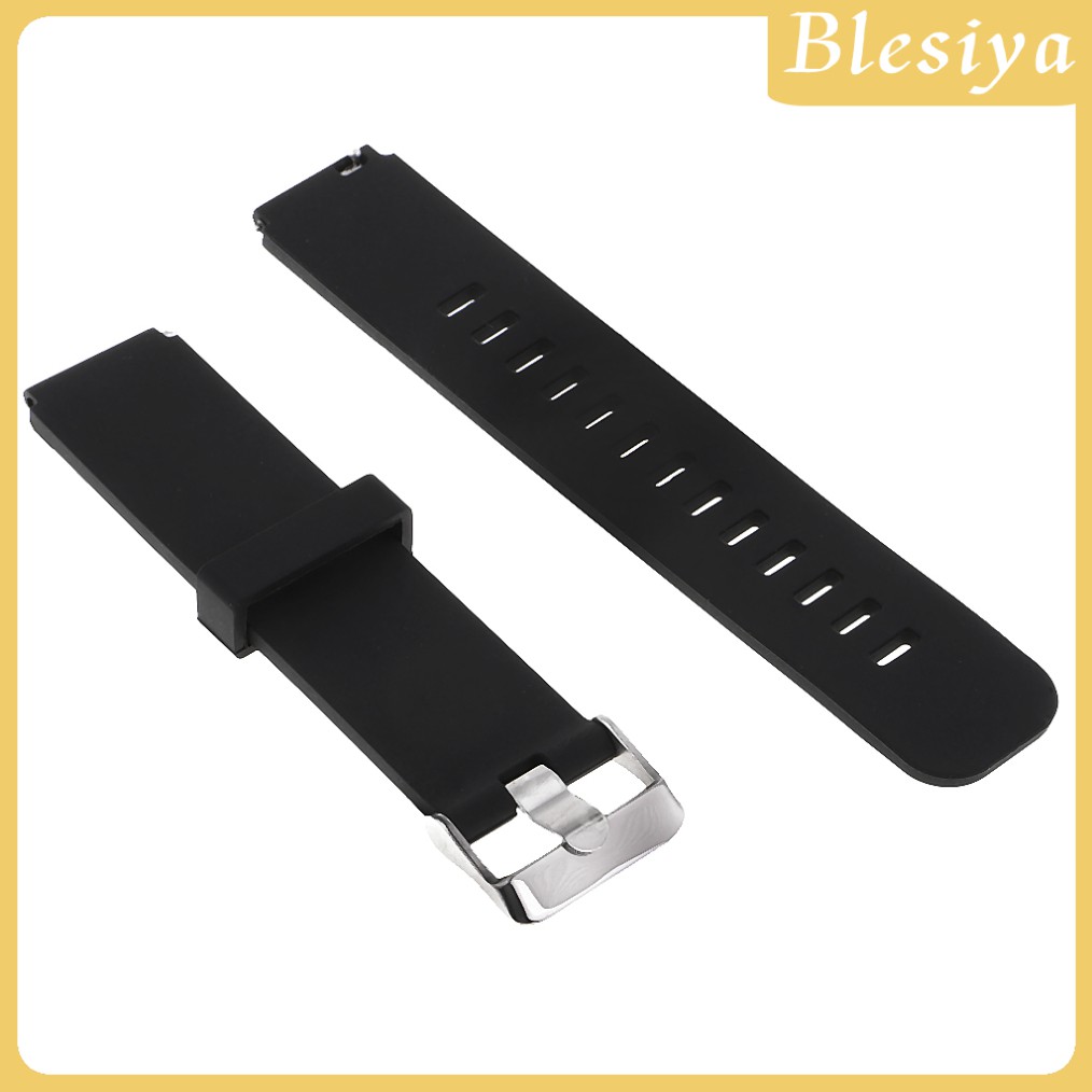 Dây Đeo Cao Su Thay Thế Cho Đồng Hồ Đeo Tay 18 / 22mm