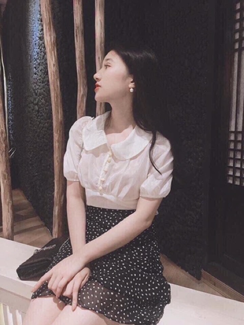 [Mã FAMAYWA giảm 10K đơn 50K] 💃 Chân Váy Nữ Chấm Bi 3 Tầng Dáng Ngắn | BigBuy360 - bigbuy360.vn