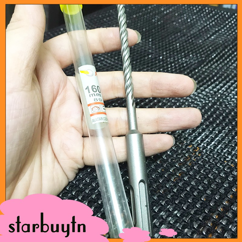 Hộp 10 Mũi khoan avatar 6x160mm