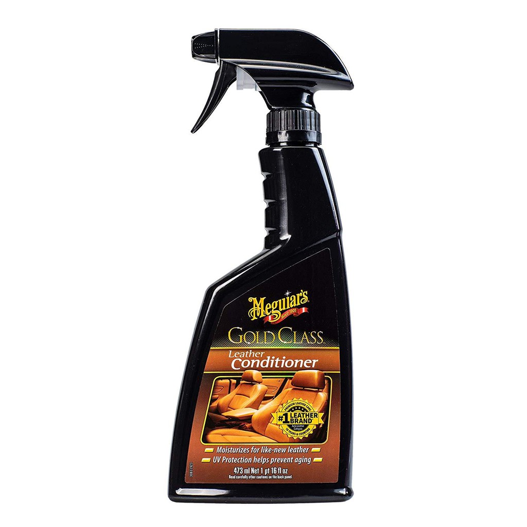 Meguiar's Dưỡng da xe hơi dạng xịt cầm tay tiện lợi - Gold Class Leather Conditioner - G18616, 16 oz/473 ml