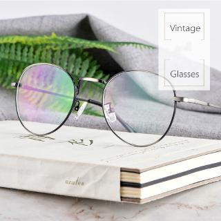 Kính Mát Gọng Kim Loại Hình Oval Phong Cách Vintage