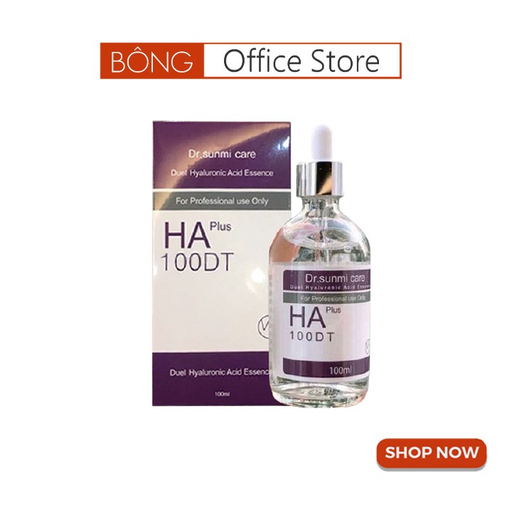 Serum cấp nước cho da Dr.Sunmi 100ml Care HA Plus 100DT Duel Hyaluronic Acid Essence Hàn Quốc BÔNG SHOP | BigBuy360 - bigbuy360.vn