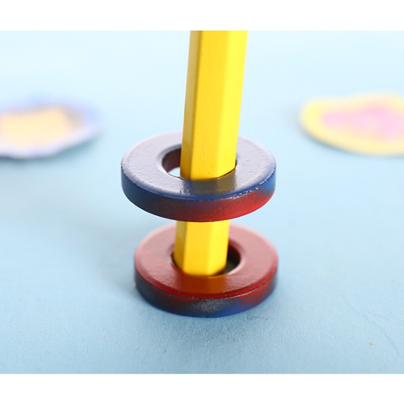 Bộ Đồ Chơi Vật Lý Nam Châm 10 chi tiết Thú Vị Cho Bé