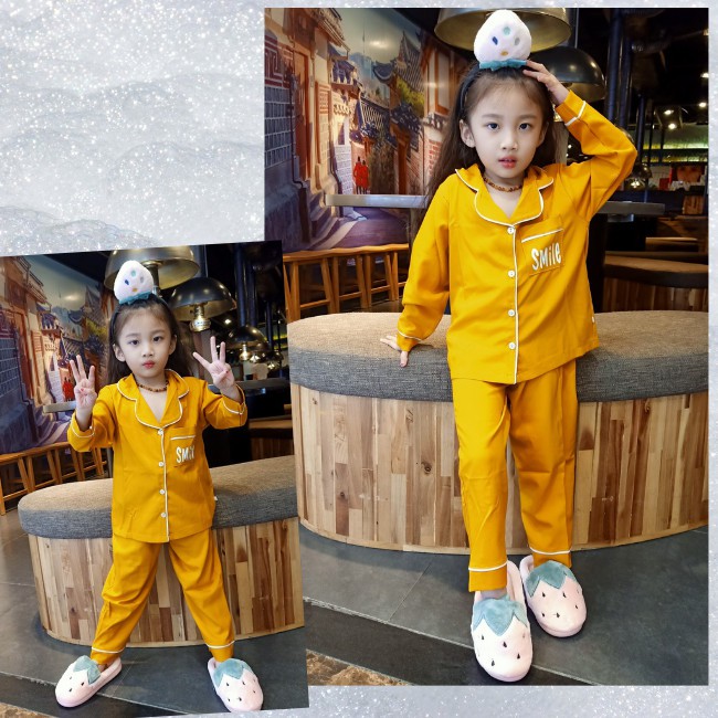 set bộ pijama cho bé , đồ bộ xinh cho bé gái từ 5 tuổi đến 14 tuổi M019