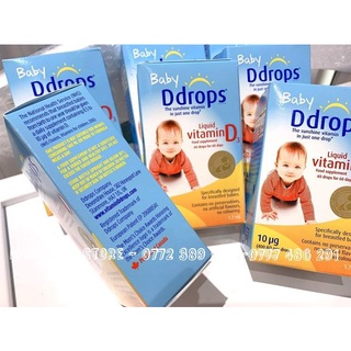 Vitamin D3 Drops 400IU cho sơ sinh