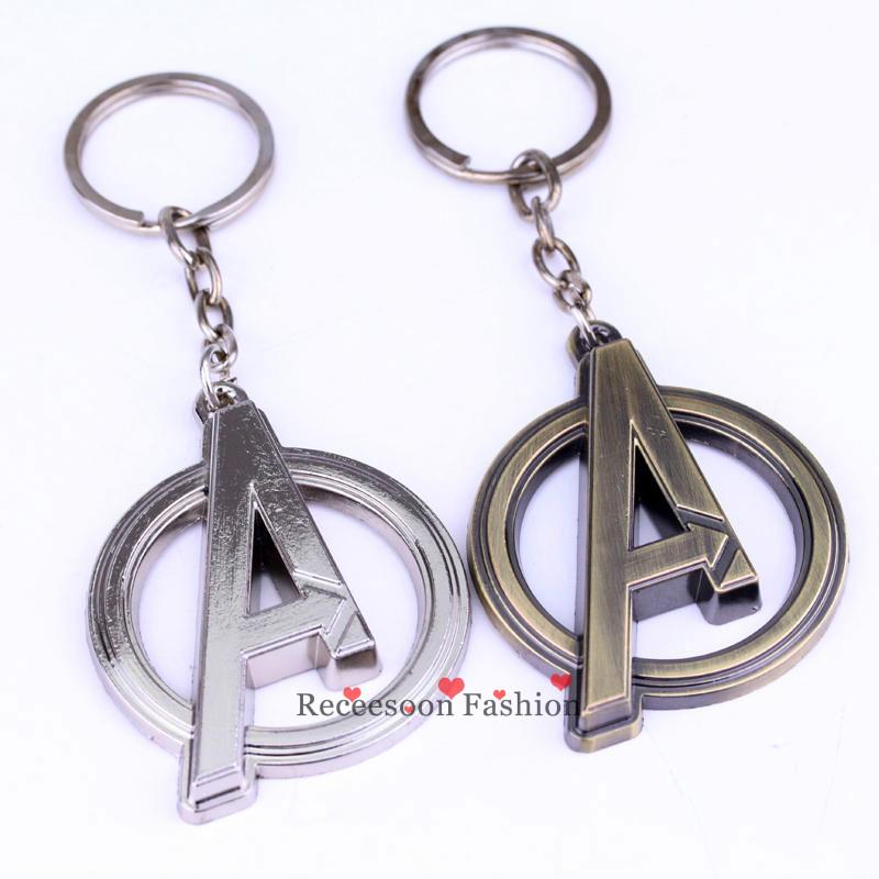 Móc chìa khóa hình logo Avengers Marvel độc đáo