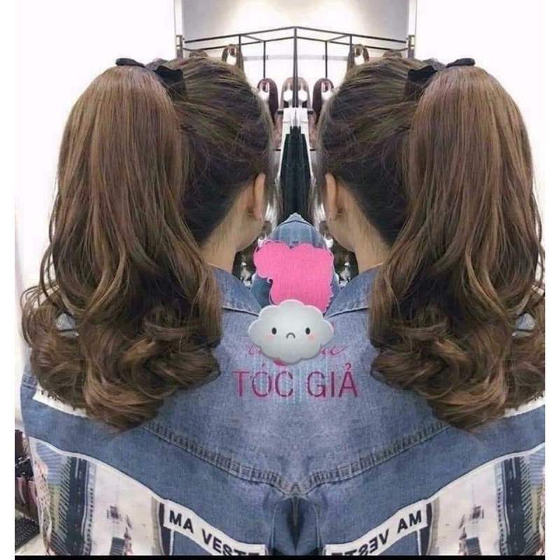 tóc cột xoăn  đuôi ✅freeship ☘️