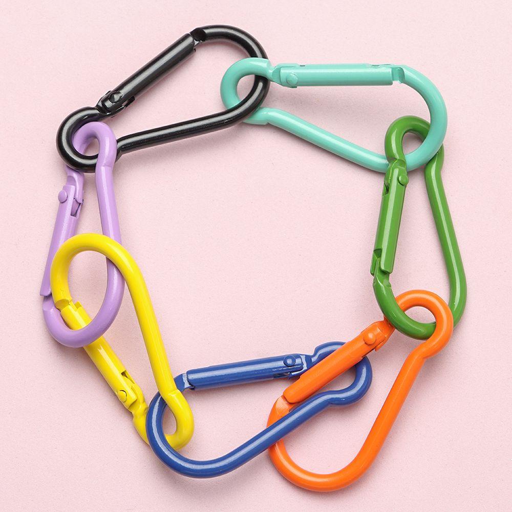 GOGOUP Set 5 Móc Khóa Leo Núi Bằng Hợp Kim Nhôm Nhiều Màu Sắc Chất Lượng Cao