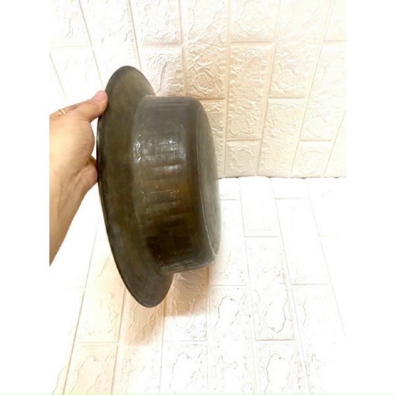CHẬU ĐỒNG BÓNG  CAO CẤP CHẤT LIỆU BẰNG ĐỒNG NHÀ LÀM