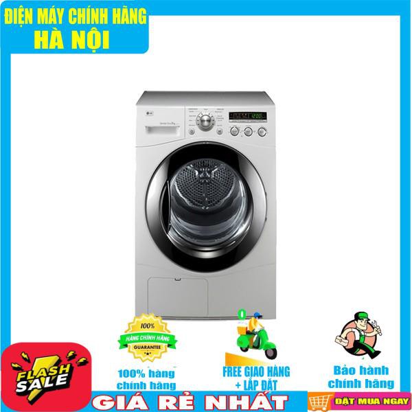 Máy sấy quần áo LG 8kg DR-80BW ngưng tụ