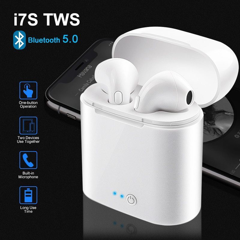 Ele】 [GIÁ HUỶ DIỆT] Tai nghe Bluetooth không dây i7s-Tws Tai nghe đơn