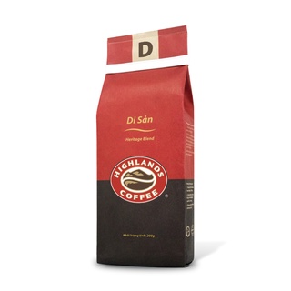 [Thùng 12 Gói] Cà phê Rang xay Di sản Highlands Coffee 200g