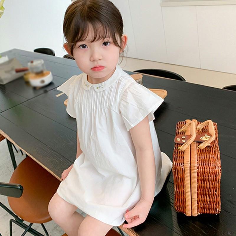 Váy kiểu dáng đơn giản phong cách Hàn Quốc thời trang cho nữ