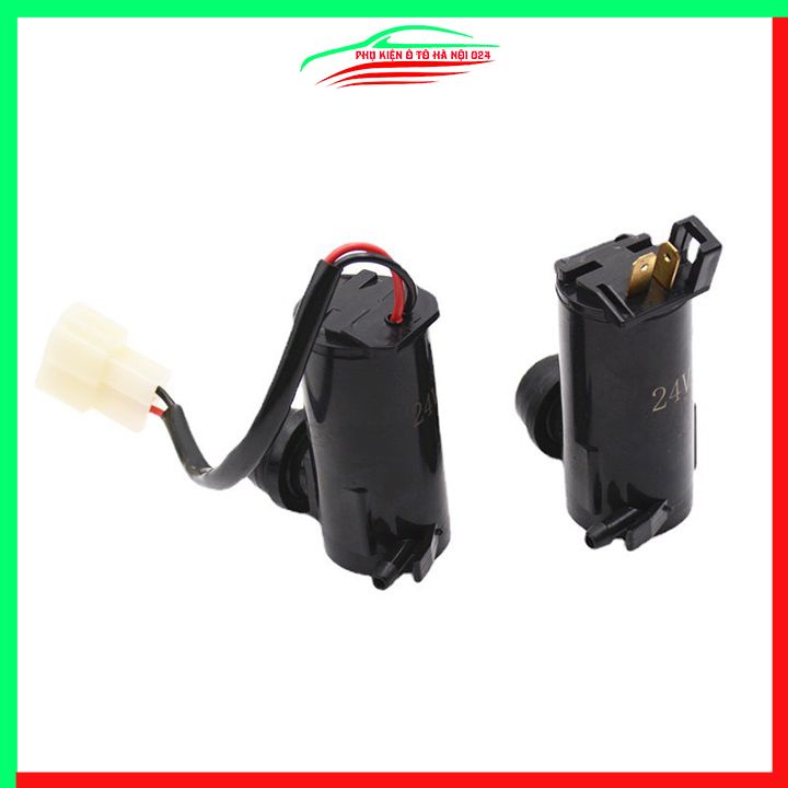 Máy bơm nước áp lực cao rửa kính chắn gió xe ô tô tải 24VDC