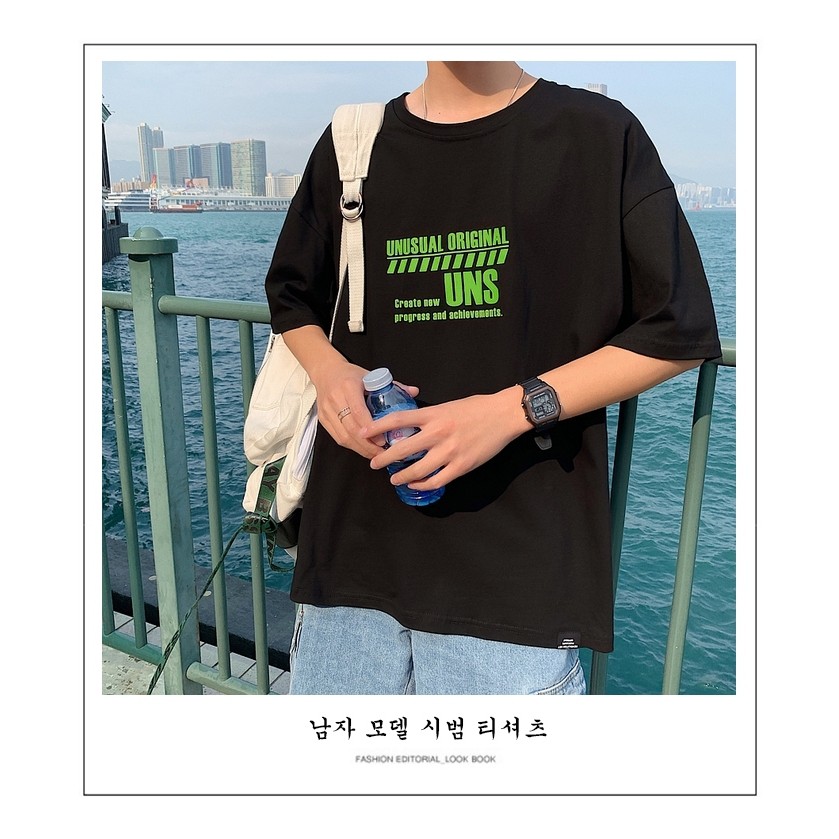 Áo thun unisex tay lỡ form rộng YRN TEE, áo phông phom rộng cổ tròn chất cotton mềm mịn giá rẻ thương hiệu Otherstyle