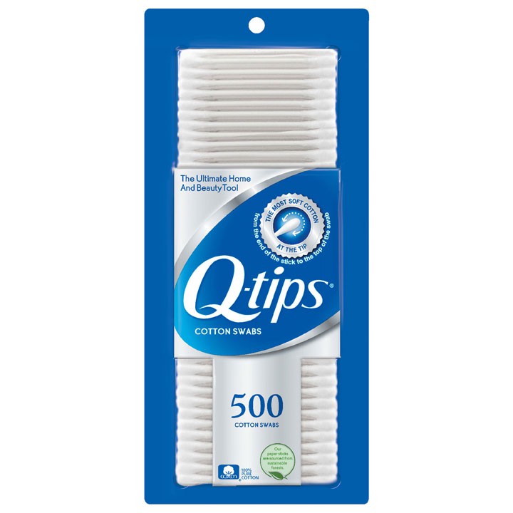 Tăm bông Q-tips Cotton Swabs, 625 cái