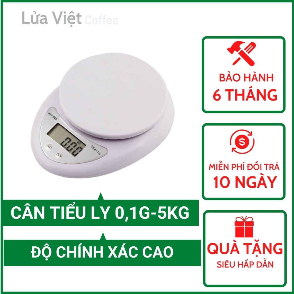 Cân tiểu ly điện tử mini trang sức pocket 0,01g - 200g bỏ túi nhà bếp siêu chính xác gọn nhẹ mang đi du lịch văn phòng