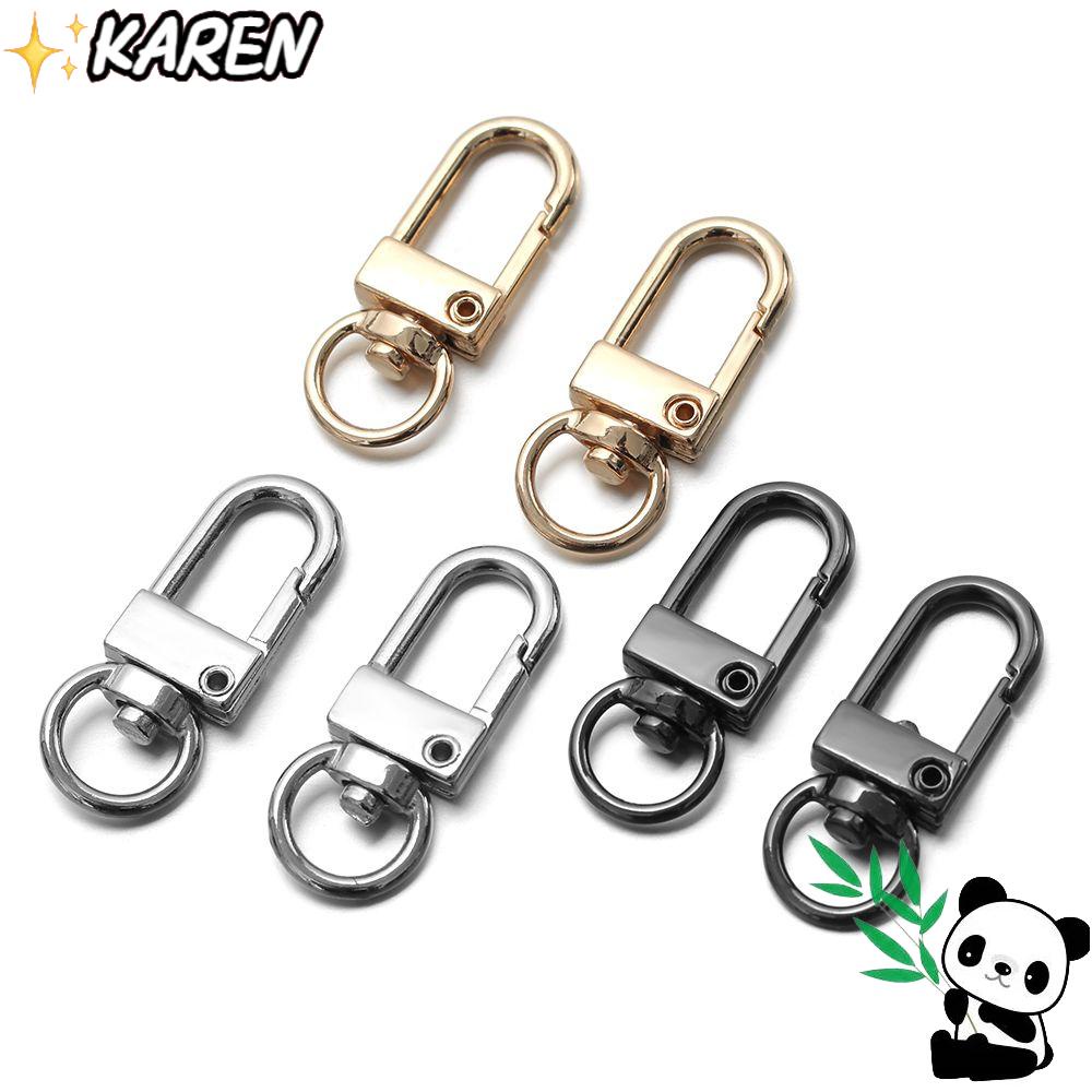 Set 1 / 5 Móc Khóa Túi Xách Bằng Kim Loại