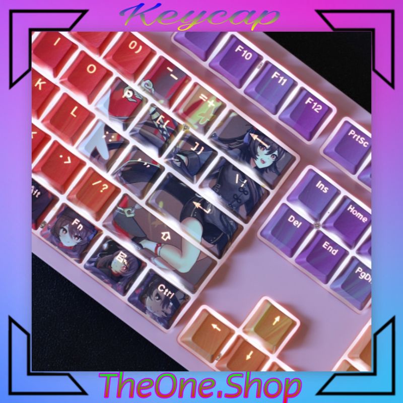 Keycap Đường chủ Hutao - Gensin Impact