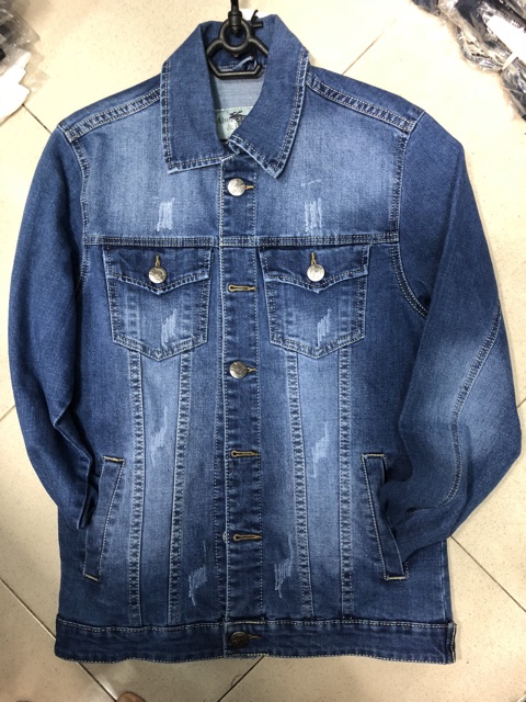 ÁO KHOÁC JEAN NAM COTONG SƯỚC 48-78kg