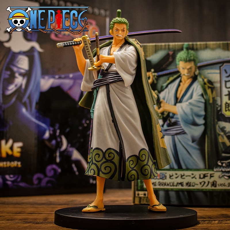 mô hình One Piece Luffy Zoro Sanji Nami Robin Choper Usopp Brook O Kiku (Có clip, ảnh thật) - figure anime one piece