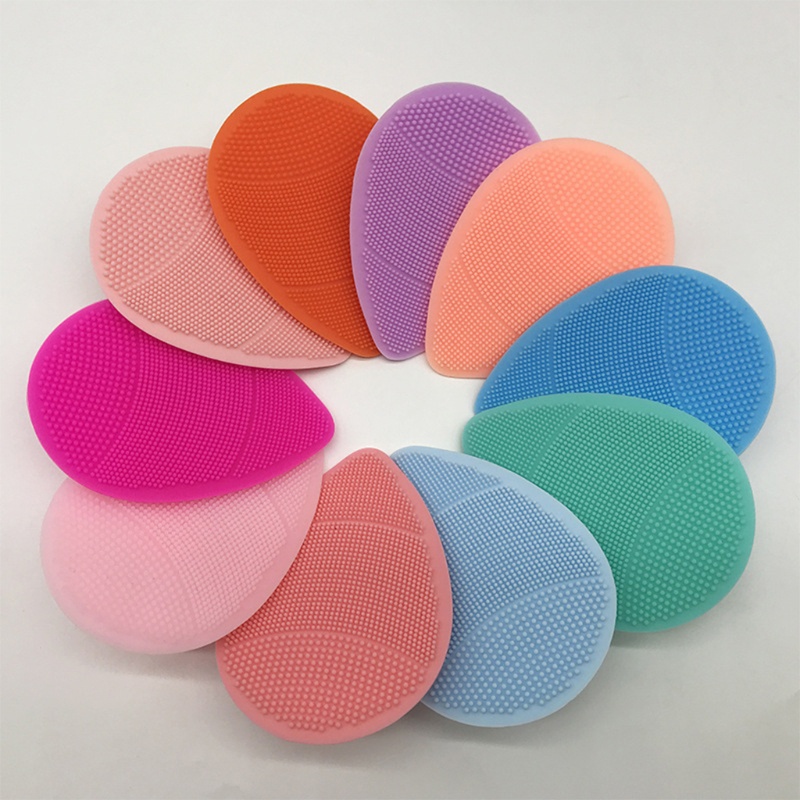 Miếng Silicone Hình Giọt Nước Làm Sạch Và Tẩy Tế Bào Chết Cho Da