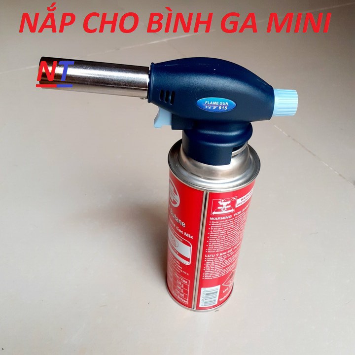 Khò Lửa Bình Gas An Toàn Gia Đình K915 (Màu Xanh Dương.beo)