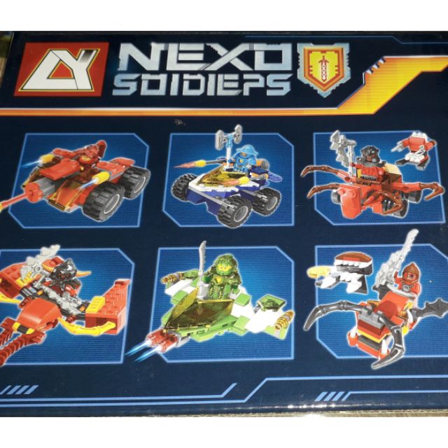 Lắp ráp 1 hộp LegoNexo Soidieps Siêu xe 810 có nhiều chi tiết