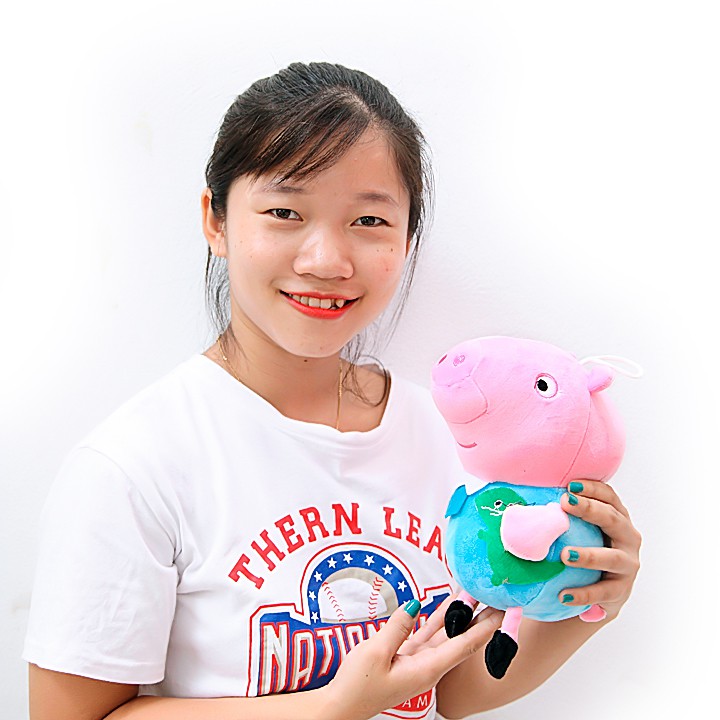 [SIÊU SALE] Gấu bông Heo Peppa 25cm