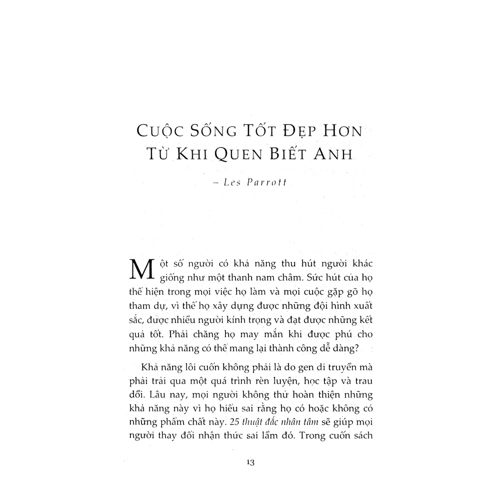 Sách - 25 Thuật Đắc Nhân Tâm