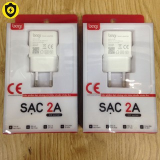 Củ sạc nhanh 5V - 2A Bagi CE- M52 (Có chứng chỉ Châu Âu - CE)