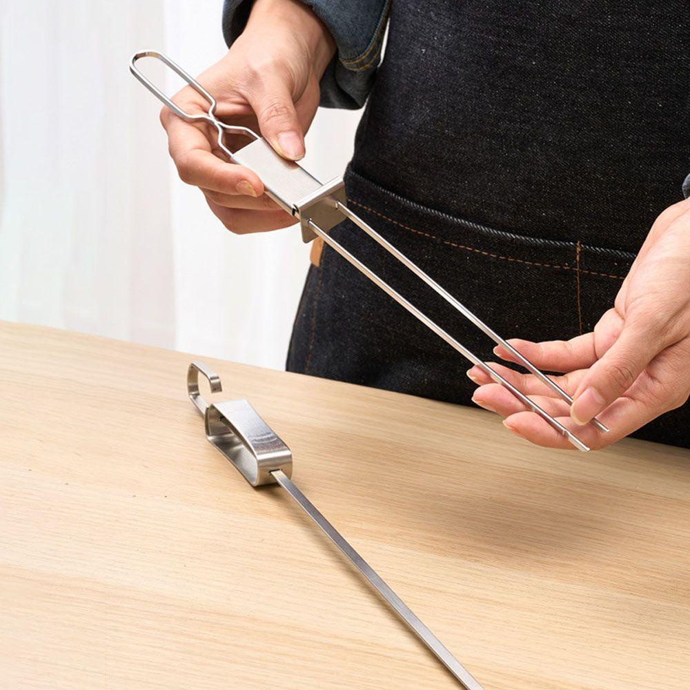 Xiên Nướng BBQ Ngoài Trời Bằng Thép Không Gỉ
