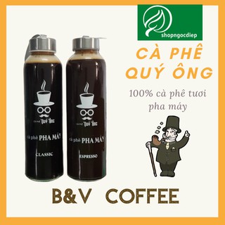 Cà phê tươi pha máy [B&V Coffee] 500ml